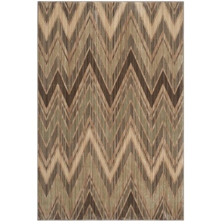 Safavieh Infinity Power Loomed Large Rectangle Rug- Taupe - Beige- 9 x 12 ft. INF588A-9